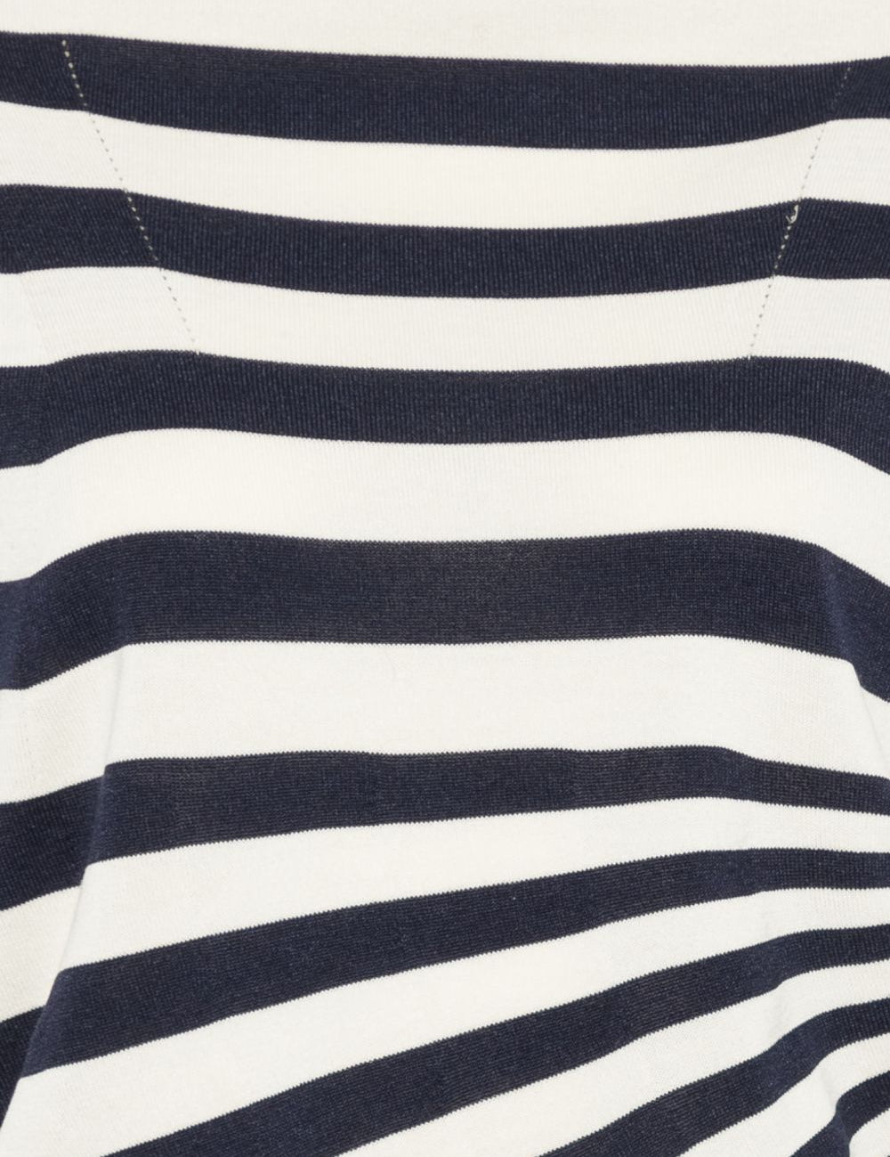 T-shirt a righe in bianco e blu Junya watanabe - donna 