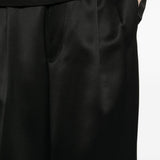 Pantaloni con risvolto in nero Junya watanabe - donna 