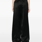 Pantaloni con risvolto in nero Junya watanabe - donna 