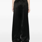 Pantaloni con risvolto in nero Junya watanabe - donna 