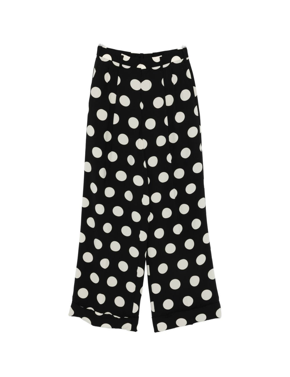 Pantaloni a pois in nero Junya watanabe - donna 