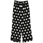 Pantaloni a pois in nero Junya watanabe - donna 