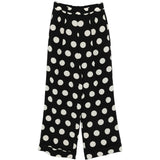 Pantaloni a pois in nero Junya watanabe - donna 