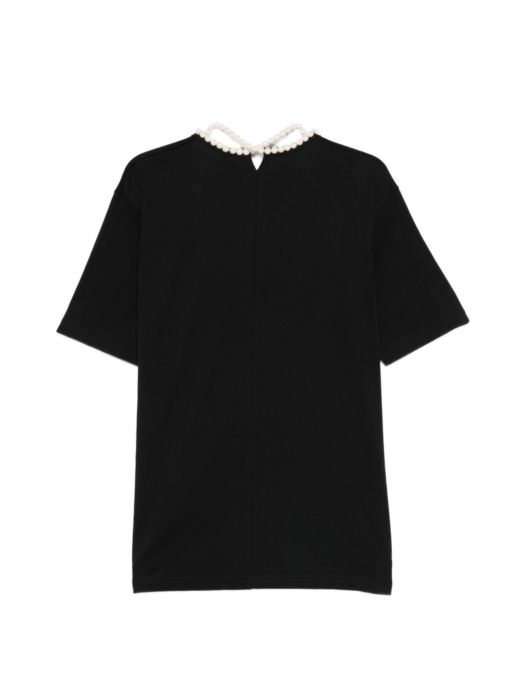 T-shirt con perle finte in nero Junya watanabe - donna 