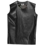 Top in eco-pelle  in nero Junya watanabe - donna 