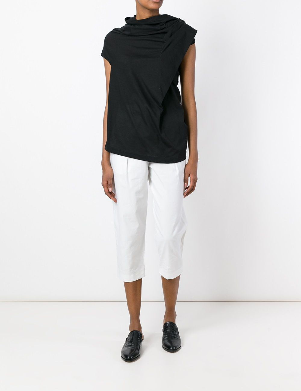 Top asimmetrico in nero Junya watanabe - donna 