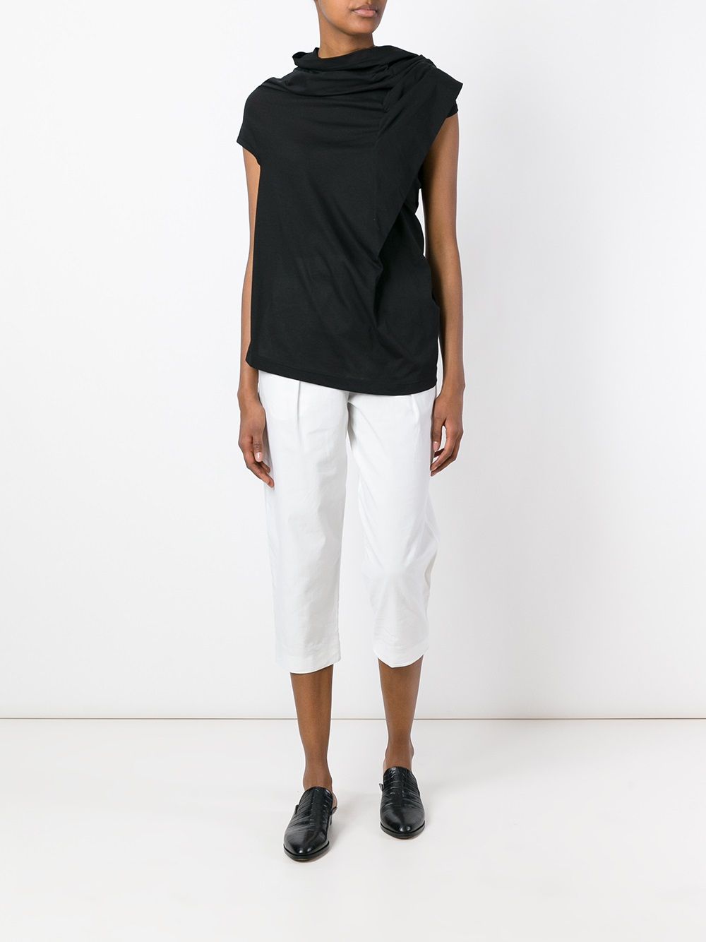 Top asimmetrico in nero Junya watanabe - donna 