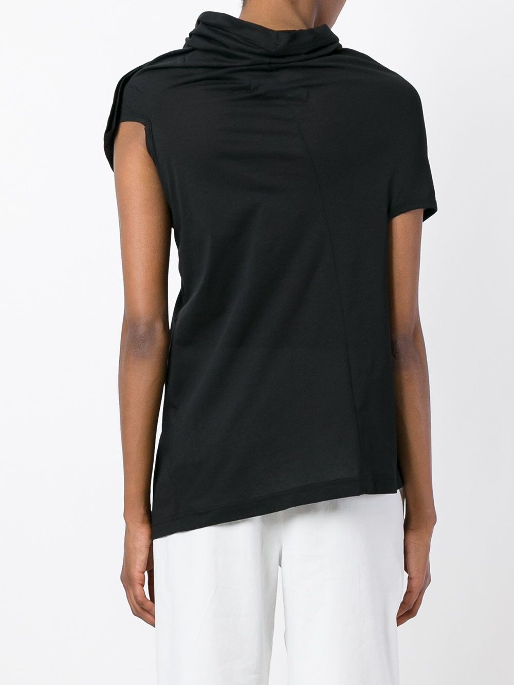 Top asimmetrico in nero Junya watanabe - donna 