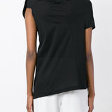 Top asimmetrico in nero Junya watanabe - donna 