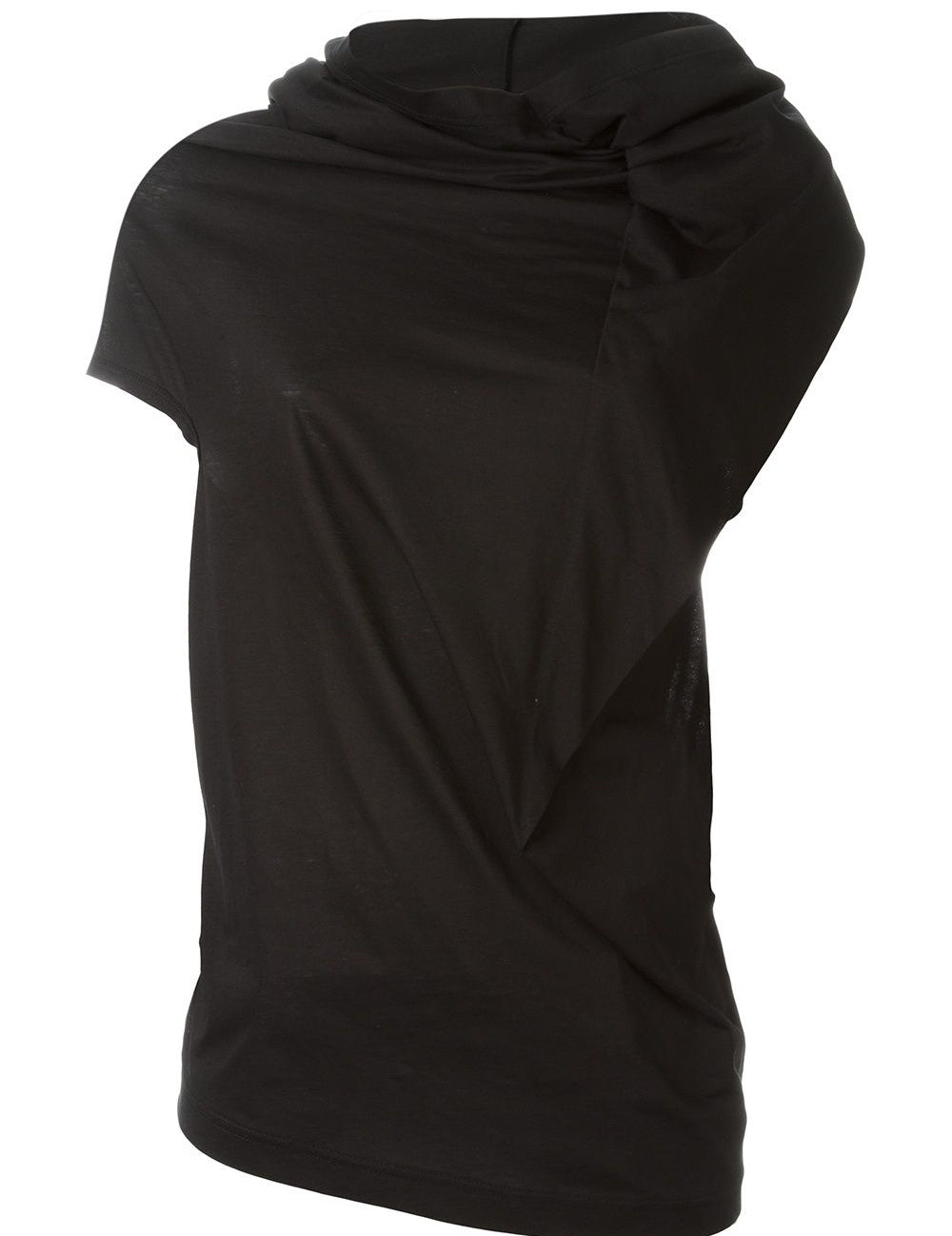Top asimmetrico in nero Junya watanabe - donna 