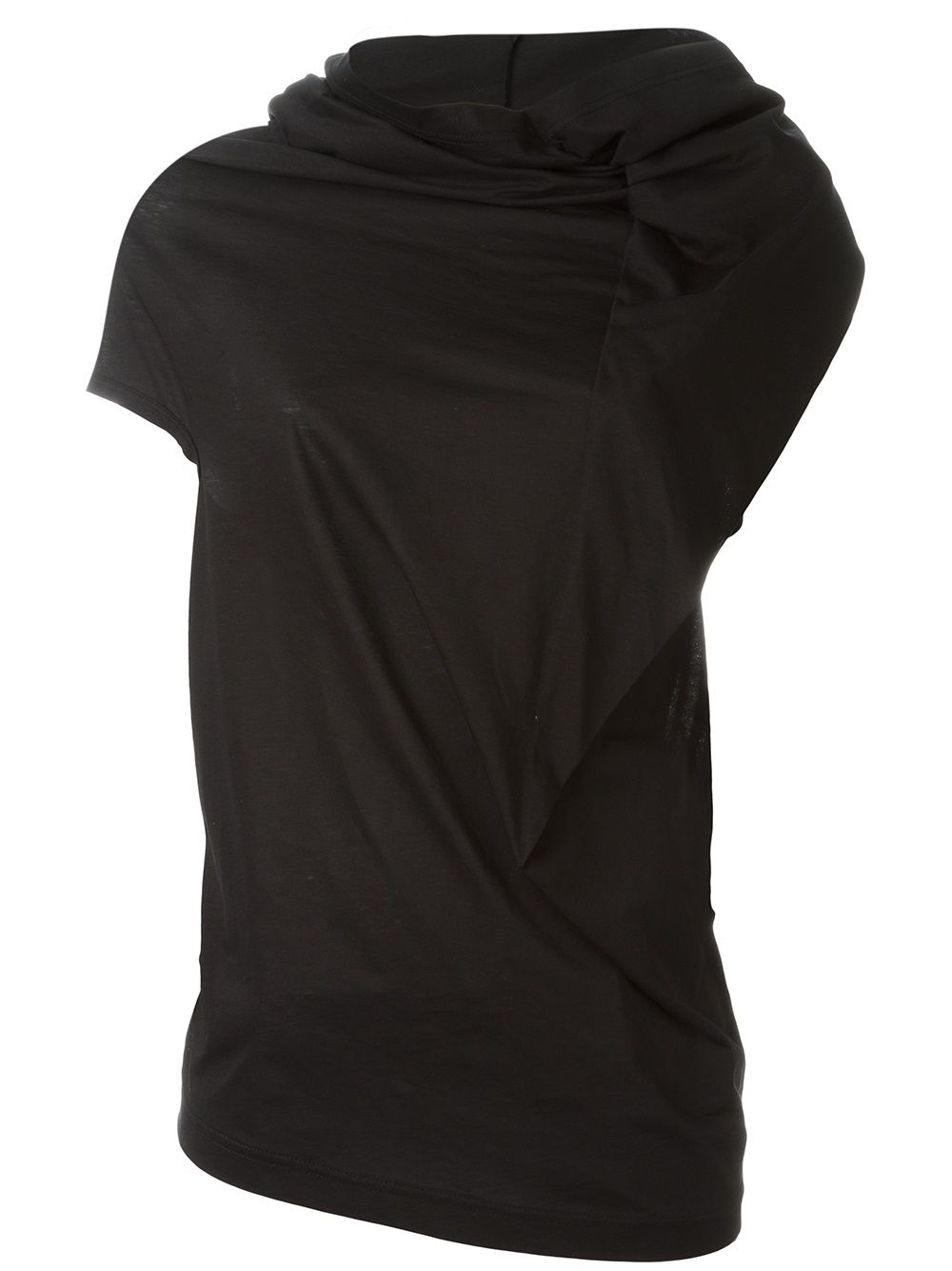 Top asimmetrico in nero Junya watanabe - donna 