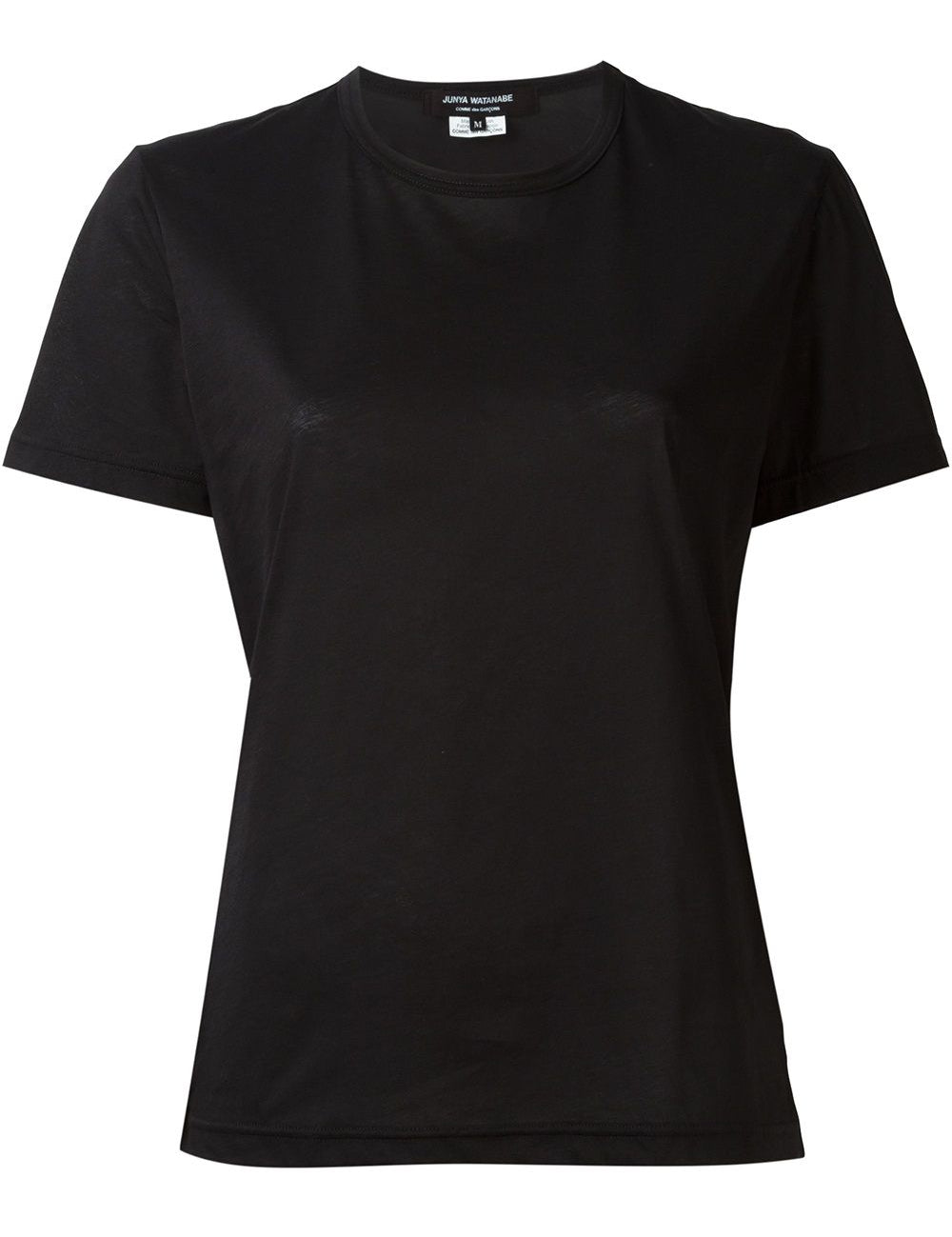 T-shirt a maniche corte in nero Junya watanabe - donna 