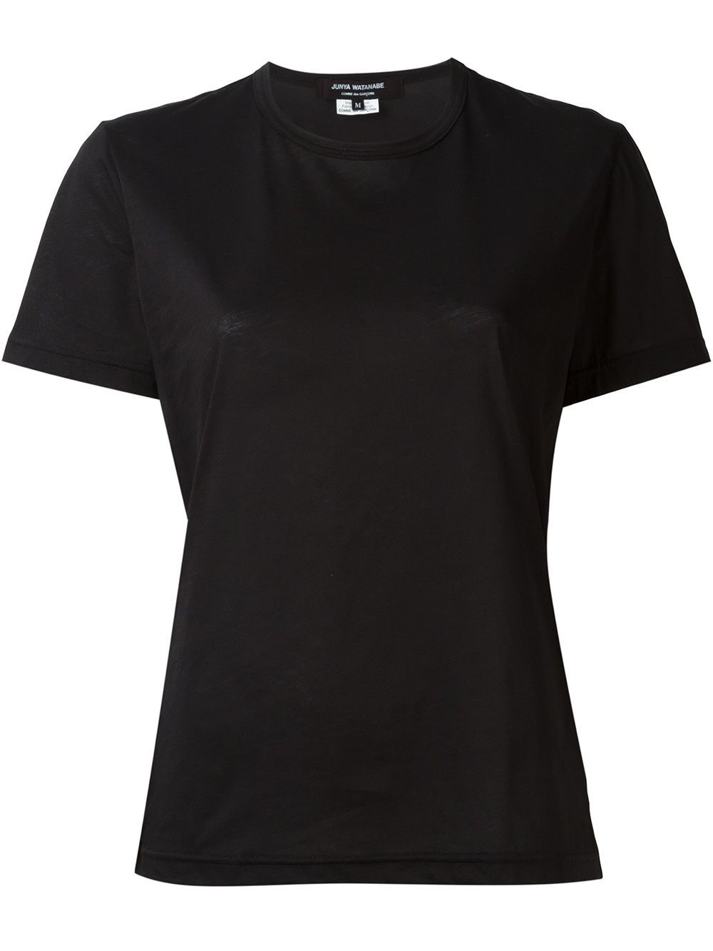 T-shirt a maniche corte in nero Junya watanabe - donna 