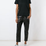 T-shirt a maniche corte in nero Junya watanabe - donna 