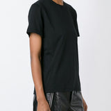 T-shirt a maniche corte in nero Junya watanabe - donna 