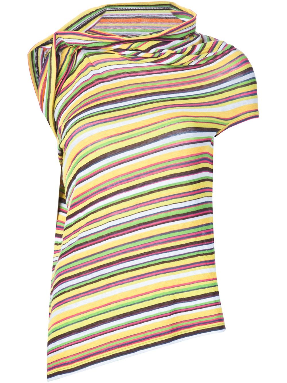 Top asimmetrico in nero Junya watanabe - donna 