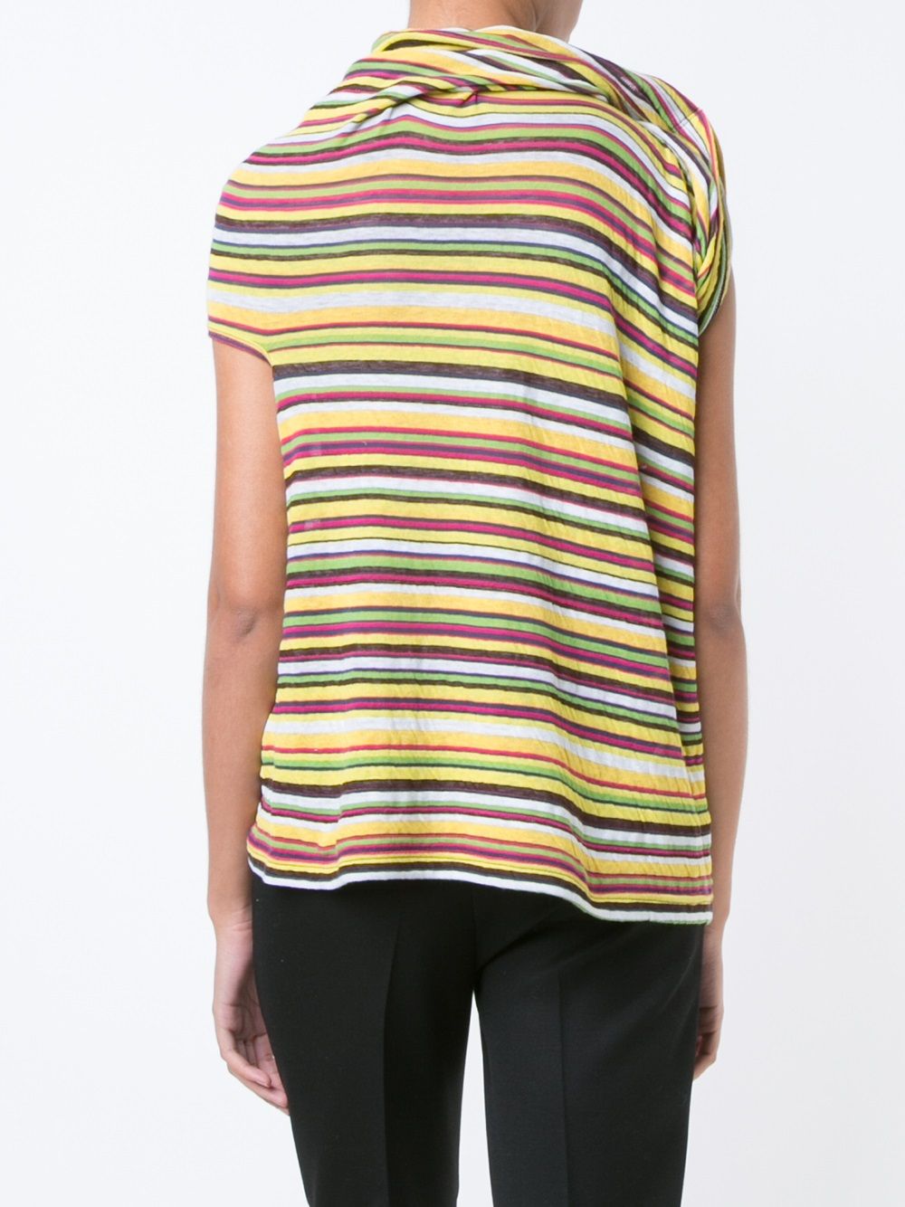Top asimmetrico in nero Junya watanabe - donna 