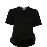T-shirt con orlo strutturato in nero Junya watanabe - donna 