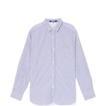 Camicia a righe in blu Junya Watanabe MAN - uomo 