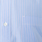 Camicia con dettaglio toppe in azzurro Junya Watanabe MAN - uomo 