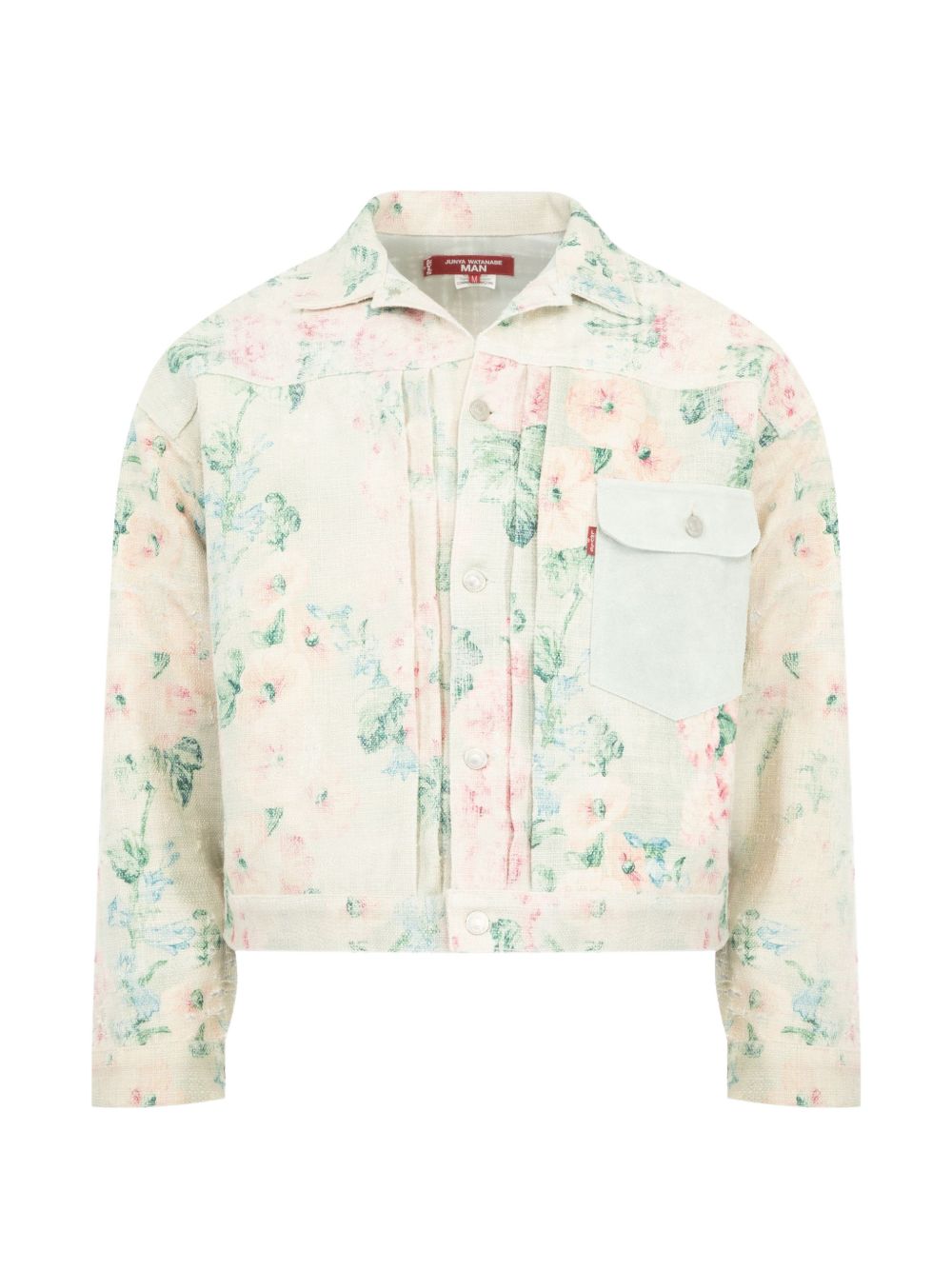 Giacca con stampa floreale multicolore Junya watanabe - uomo 