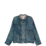 Giacca denim con bottoni in blu Junya watanabe - uomo 