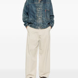 Giacca denim con bottoni in blu Junya watanabe - uomo 