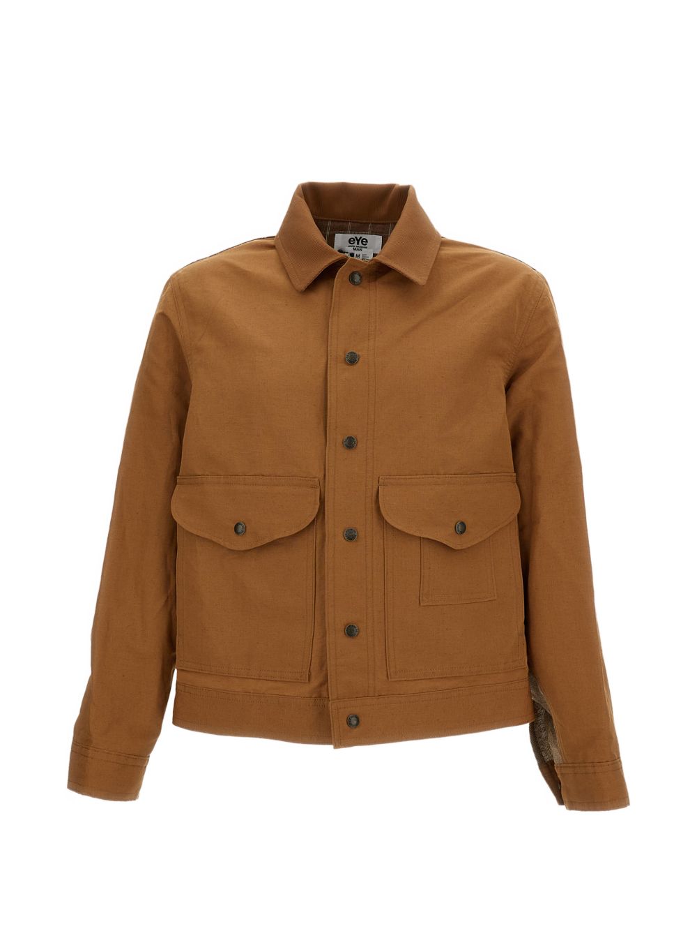 Giacca a quadri in marrone Junya watanabe - uomo 