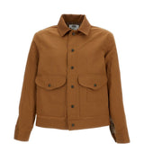 Giacca a quadri in marrone Junya watanabe - uomo 
