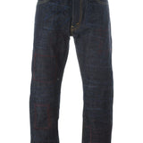Jeans crop a gamba dritta in blu Junya watanabe - uomo 