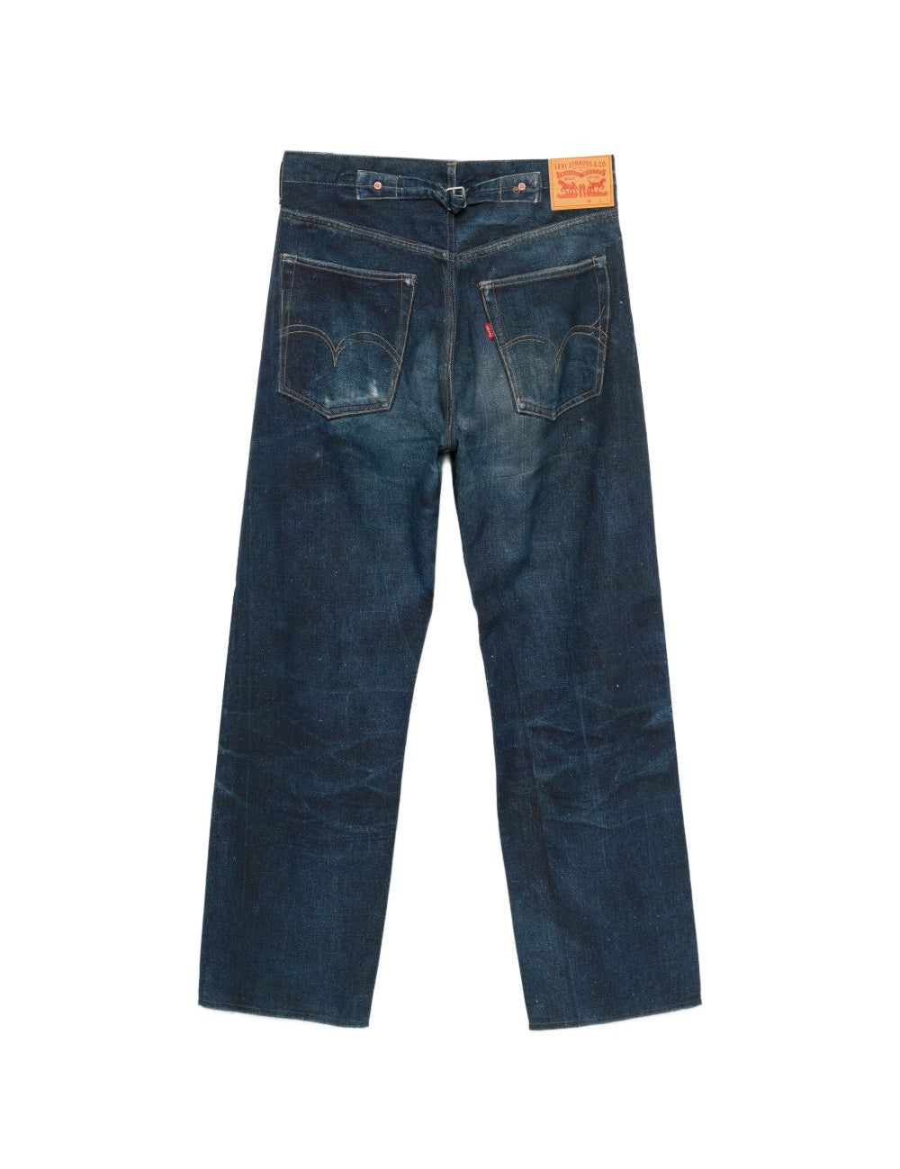 Jeans con passanti per cintura in blu Junya watanabe - uomo 