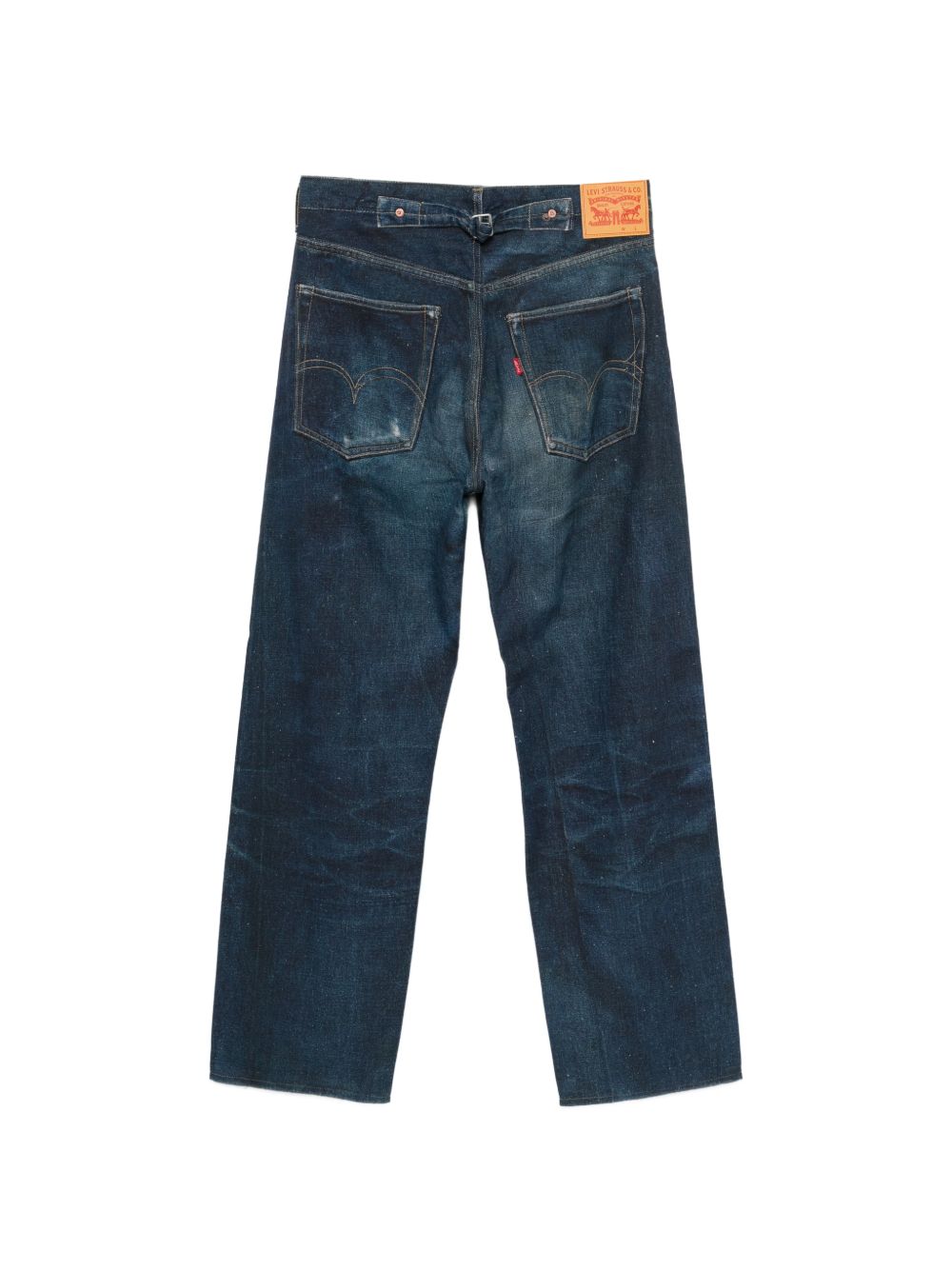 Jeans con passanti per cintura in blu Junya watanabe - uomo 