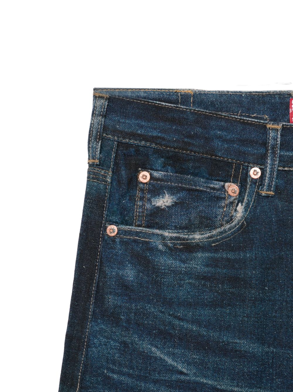 Jeans con passanti per cintura in blu Junya watanabe - uomo 