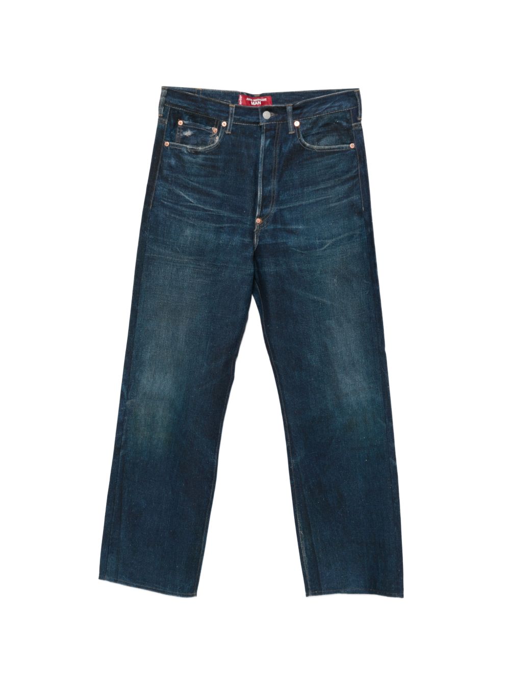 Jeans con passanti per cintura in blu Junya watanabe - uomo 