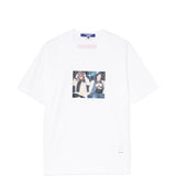 T-shirt con stampa in bianco Junya watanabe - uomo 