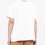 T-shirt con stampa in bianco Junya watanabe - uomo 