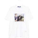 T-shirt con stampa in bianco Junya watanabe - uomo 