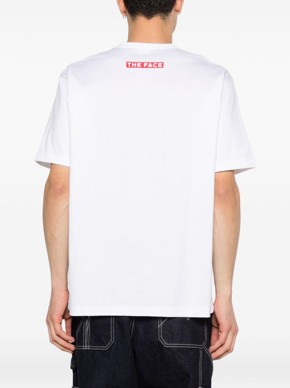 T-shirt con stampa in bianco Junya watanabe - uomo 