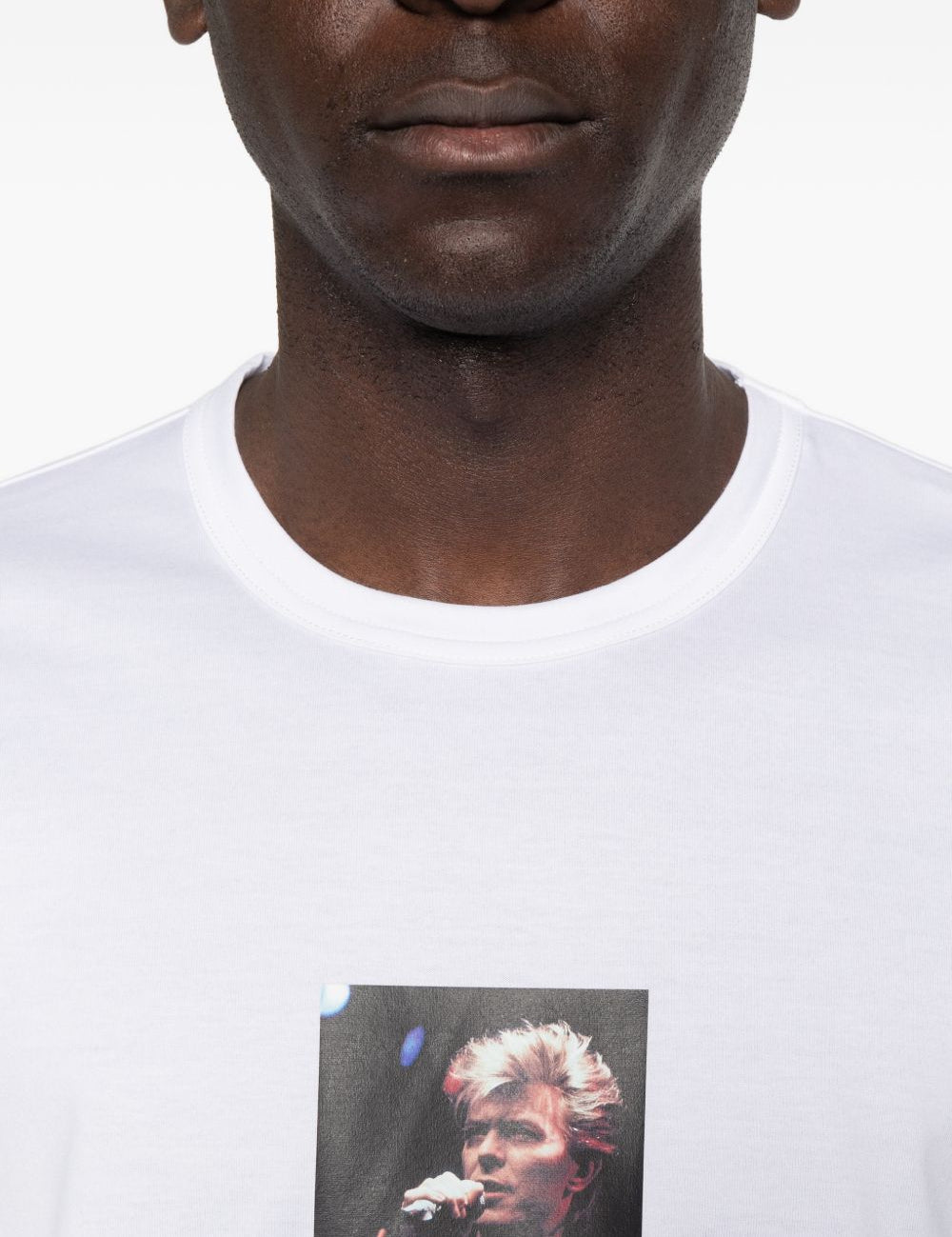T-shirt a maniche corte in bianco Junya watanabe - uomo 