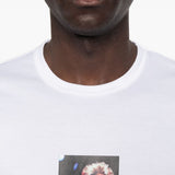 T-shirt a maniche corte in bianco Junya watanabe - uomo 