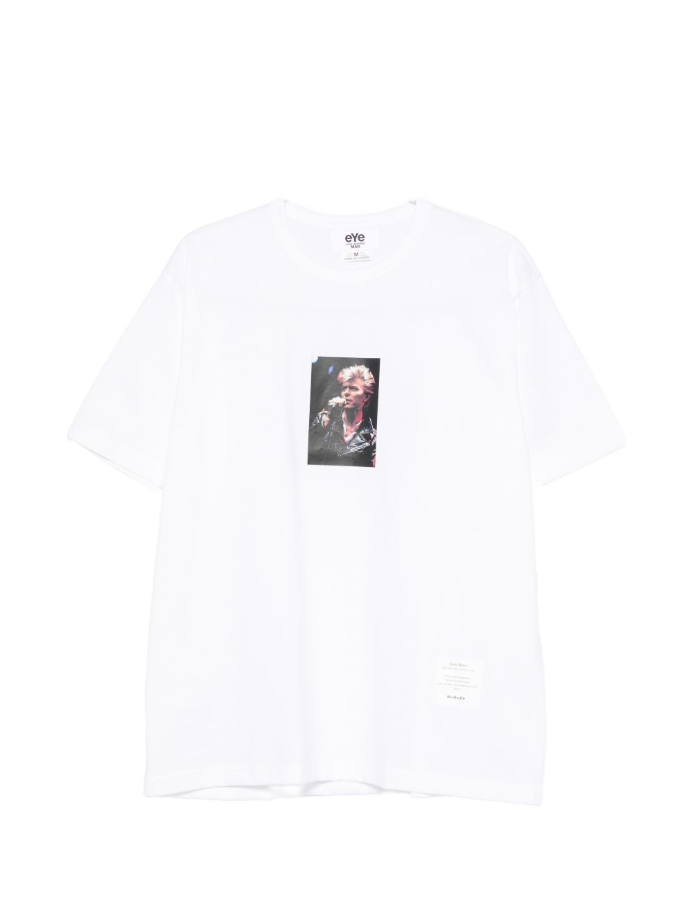 T-shirt a maniche corte in bianco Junya watanabe - uomo 