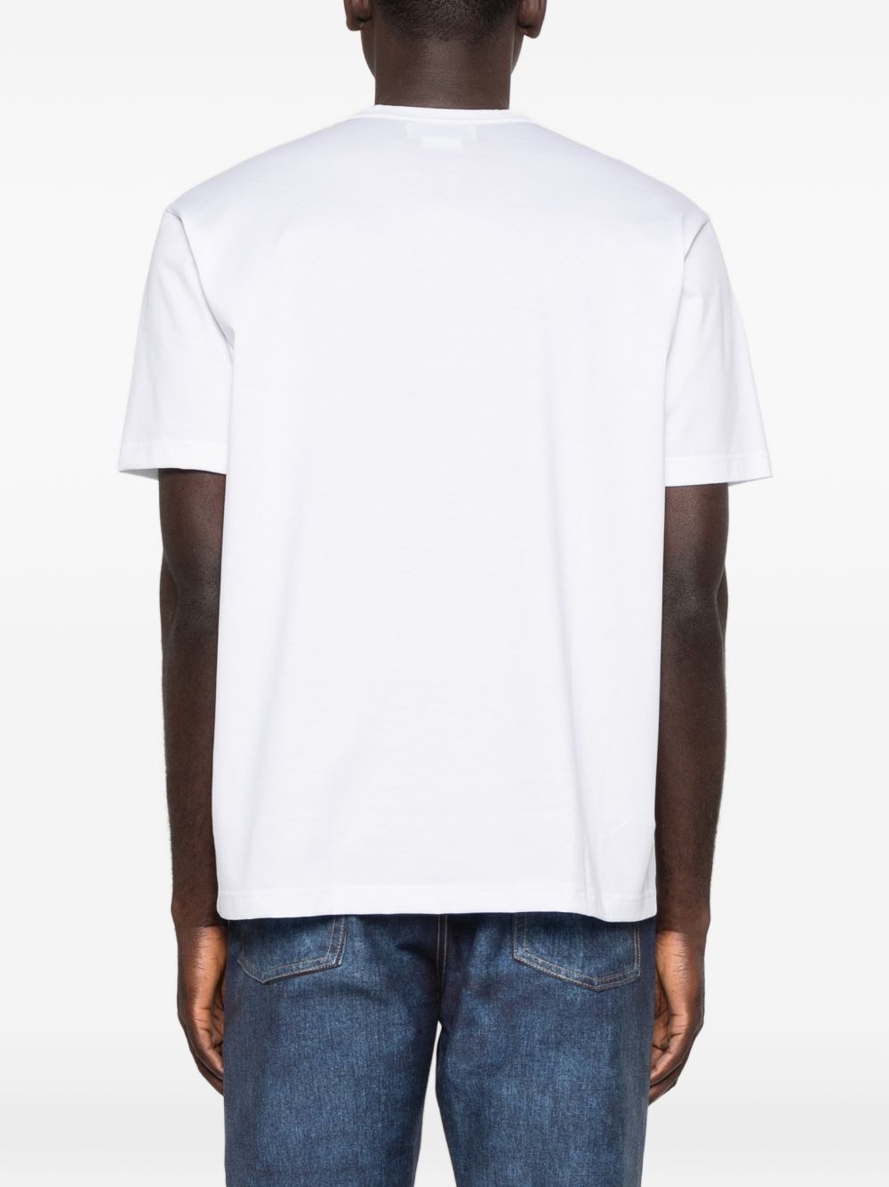 T-shirt a maniche corte in bianco Junya watanabe - uomo 