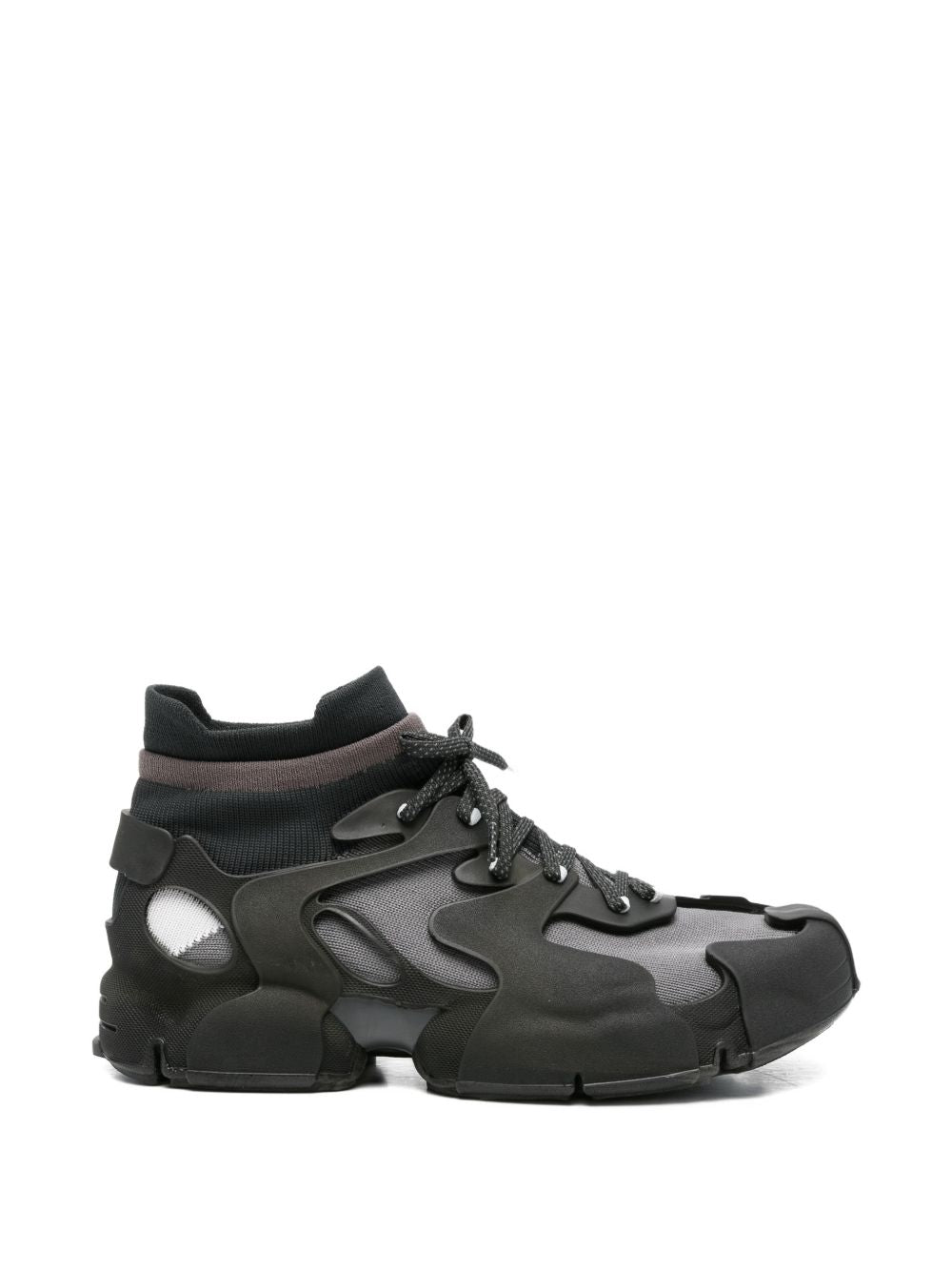Sneakers con lacci tassu in nero Junya watanabe x camper  - uomo 
