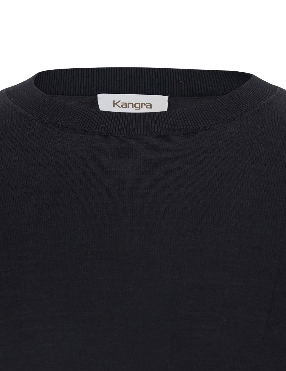 Maglione a girocollo in nero Kangra - uomo 