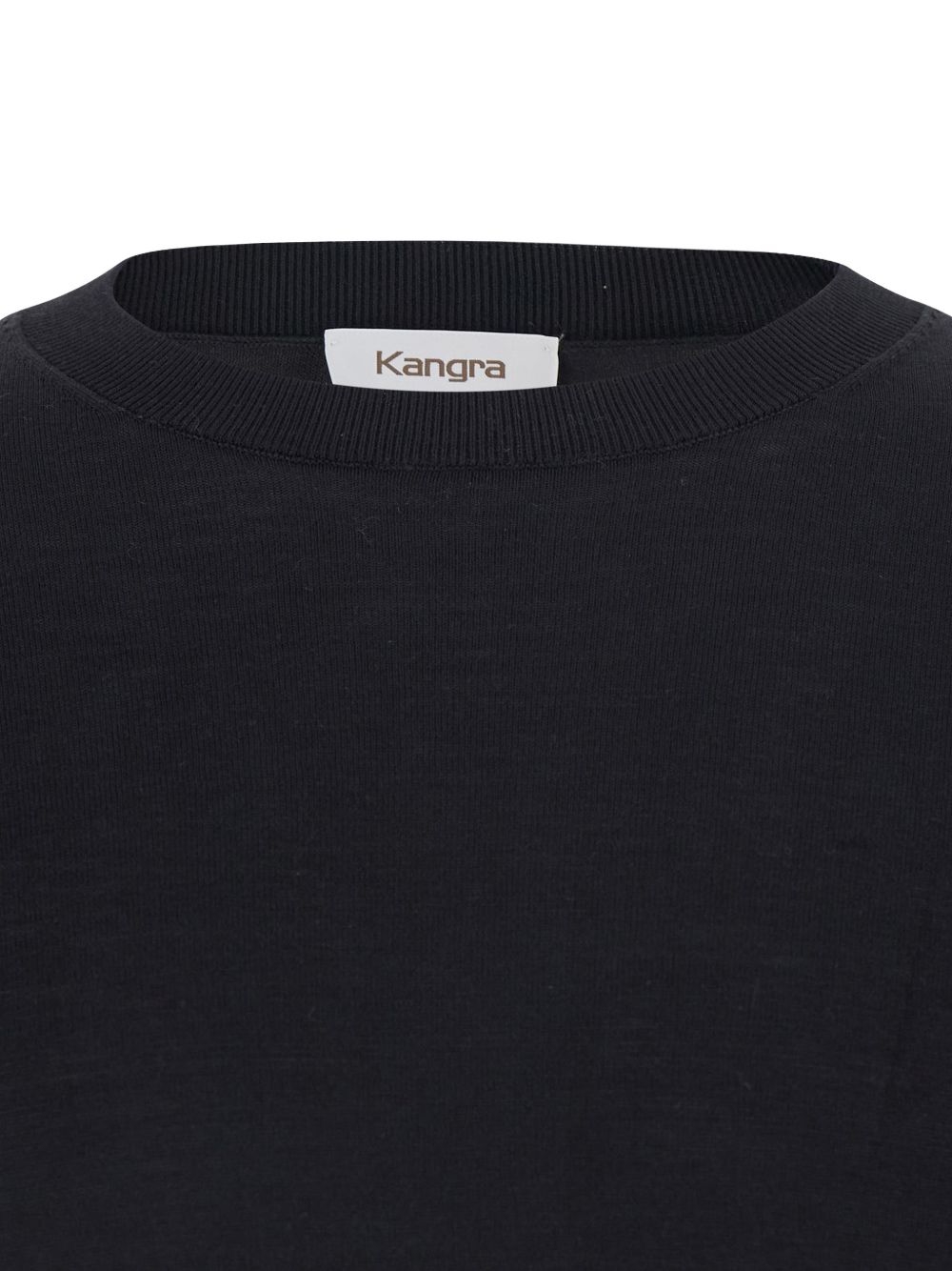 Maglione a girocollo in nero Kangra - uomo 