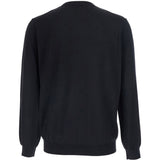 Maglione a girocollo in nero Kangra - uomo 