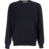 Maglione a girocollo in nero Kangra - uomo 