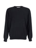 Kangra men's black crew neck sweater