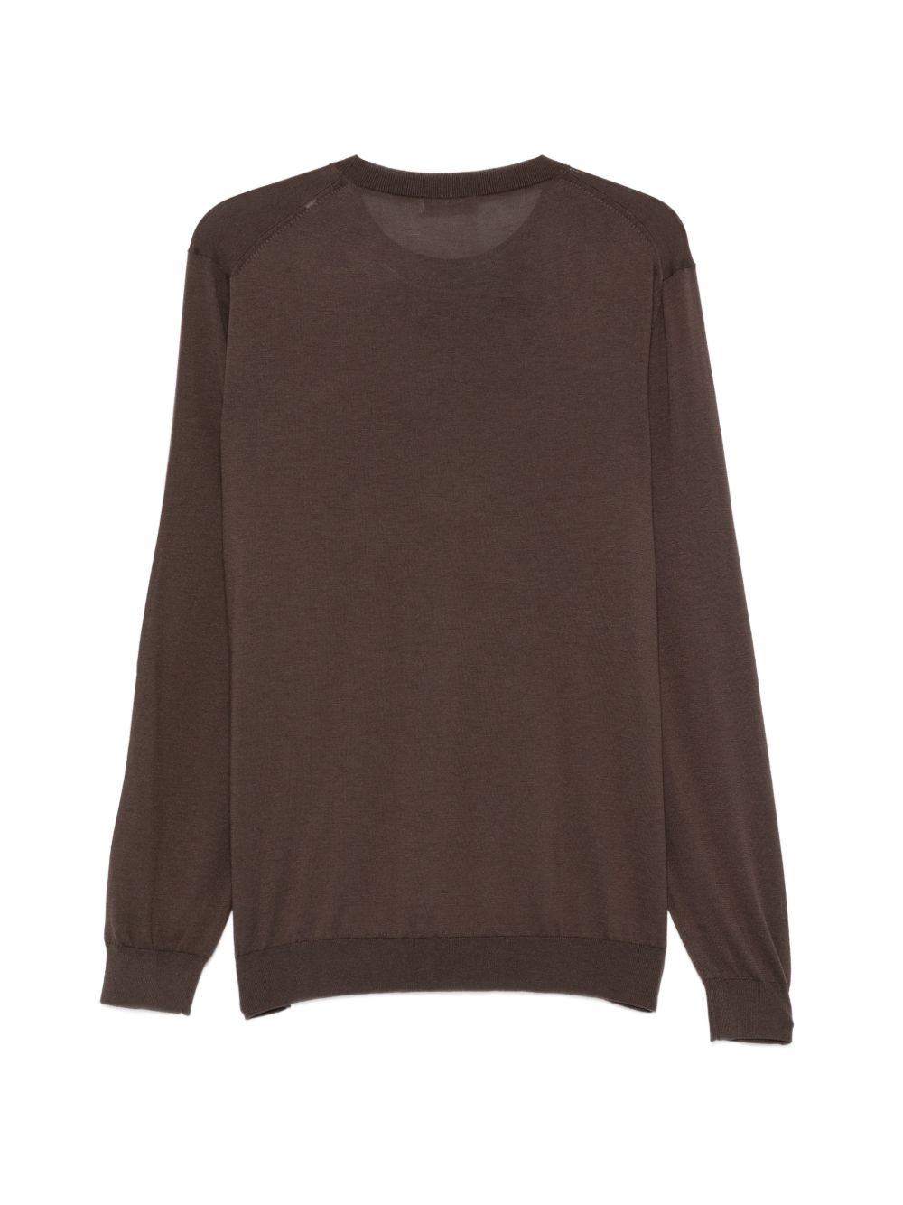 Maglione a girocollo in marrone Kangra - uomo 