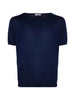 Men's short-sleeved T-shirt in Kangra blue